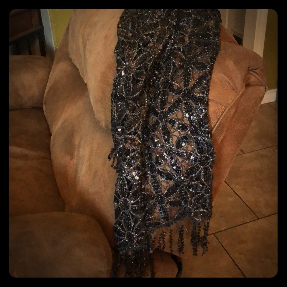 Boutique Sequin Scarf